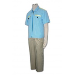 D043 訂製工作服  訂購團體連身職業服  雙胸袋 自訂車房工作服  工業制服製造商HK  D043 訂製工作服  訂購團體連身職業服  雙胸袋 自訂車房工作服  工業制服製造商HK